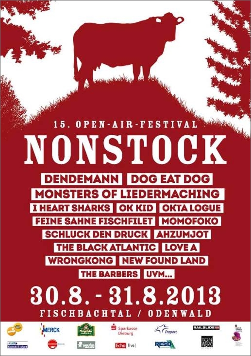 Plakat zum Nonstock-Festival 2013
